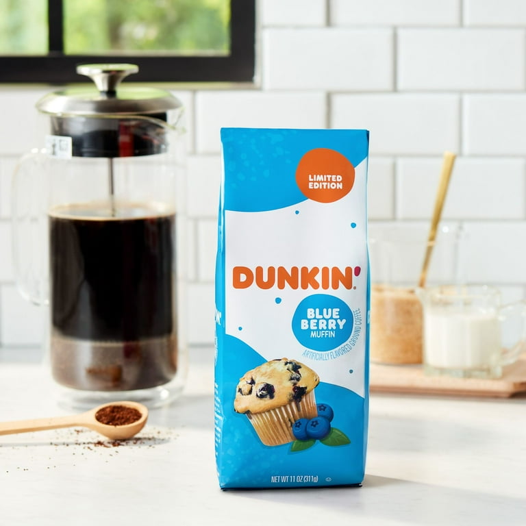 Dunkin Blueberry Muffin Ground Coffee 11 oz. Walmart