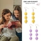 thumbnail image 5 of 2 pares de pendientes de moda, pendientes colgantes de rafia, pendientes bohemios colgantes para mujeres y niñas, joyería de playa de verano, 5 of 5