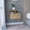 Beige, variant on Beige color nightstand / Bedroom decor piece / Blend well with furniture