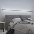 thumbnail image 4 of Sonneman 2814.25-8 Thin-Line Indirect Light 96" Wide Integrated Led Bath Bar 3000K - Black, 4 of 7