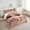Pink, variant on Eyelash Bedding Set Twin Size,Stylish Pink Sparkles Comforter Set for Teens Adult,Eyelash Aesthetic Duvet Insert,(No Glitter No Sequin) Modern Quilt Comforter with 1 Pillow Sham Warm