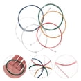 thumbnail image 1 of WESIEVYA 6Pcs Acoustic Guitar Strings Light Strings Acoustic Guitar Nickel Core Green, 1 of 8