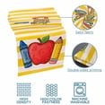 thumbnail image 5 of Red Fruit Bed Runner for King Size Bed, Crayon Pencil Yellow Stripes Childlike Cartoon Soft Bedding Scarf Bedding Protector Slipcover Sofa Throw for Bedroom Hotel Guesthouse, 5 of 8