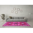 thumbnail image 3 of Ahgly Company Indoor Round Persian Pink Traditional Area Rugs, 3' Round, 3 of 4