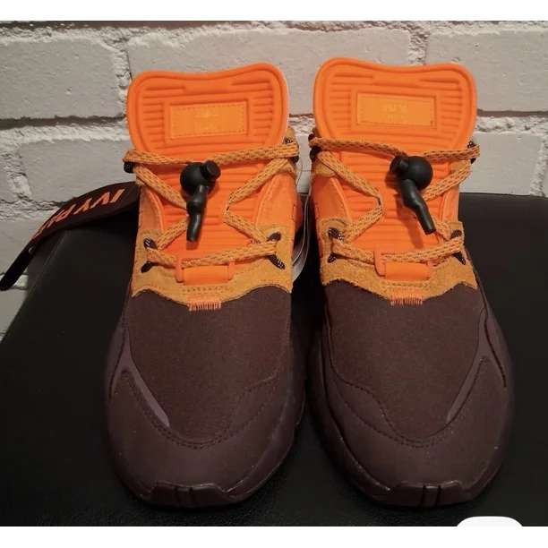 Ad-id-as Ivy Park Nite Jogger Shoes Maroon Solar Orange Mens 7