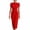 *Wine, variant on ClodeEU Women's Boat Neck Short Sleeve Side Ruched Waist Midi Bodycon Pencil Dress,Elegant Office Wedding Guest Sheath Dress Beige,Women's Plus L