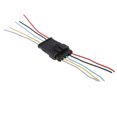 thumbnail image 3 of Auto Car Marine Cable Wire, y conectores de cable eléctrico a prueba de agua con arnés de cable 14 AWG - F 5pin Soledad Enchufe de conector de cable HID, 3 of 8