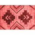thumbnail image 1 of Ahgly Company Machine Washable Indoor Rectangle Oriental Red Modern Area Rugs, 3' x 5', 1 of 4