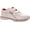 White/Berry, variant on Propet Women's Tour Walker Strap Sneakers White Leather 10.5 M