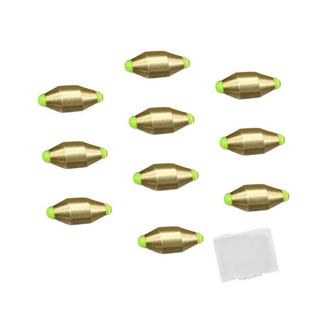 Accesorios de pesca de cobre Zulema peso 2.0 10 piezas