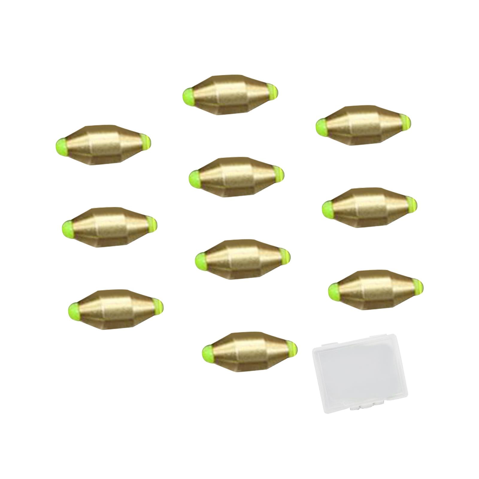 Wswqop Fishing Sinkers Copper Saltwater Fishing Fishing Tackle Accessory with Box Bait 2. 1 Pieces