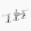 K-16102-4-CP Chrome Revival W/Sidespray Ay Scroll Handle Faucet Et