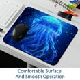 thumbnail image 6 of FeBohao Funny Mouse Pad Mat for Gaming Jiaji Cloth Tight Weaving Process Durable Unique Smooth Pattern Thin Abstract Home Use Accessory Women Cushion Colorful Fashion Essentials Kids Jellyfish, 6 of 6
