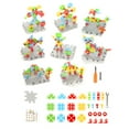 thumbnail image 1 of Graflsoa Creative 3D Puzzle Building Kit with Electric Screwdriver, 106-Piece Educational Construction Set for Kids, Multi-Color ABS Blocks for Imaginative Play and Skill Development, 1 of 7