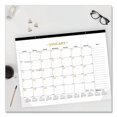 thumbnail image 5 of Gold Collection Monthly Desk Pad Calendar, 22 x 17, White/Gold Sheets, Black Headband, 12-Month (Jan to Dec): 2026 | Bundle of 5, 5 of 5