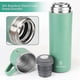 thumbnail image 3 of Vacuum Insulated Thermos Flask 500ml/17.6oz Stainless Steel Thermos Bottle with Cup for Coffee Water Drinking Bottles.(green), 3 of 5
