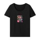 thumbnail image 1 of Camiseta de mujer jinwen Verano Cuello redondo S, 1 of 7