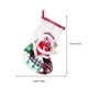 thumbnail image 5 of Bearachild Bonito calcetín de Navidad, regalo de árbol de Navidad, bolsa de lino, muñeco 3D, Papá Noel, bolsas de regalo de gran tamaño, Kits de decoración para fiestas Papá Noel, 5 of 6