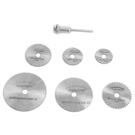 

Saw Blade Effective Polishing Edges 7pcs Cutting Disc For Electric Grinding Machine For Aluminum Alloy