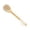 ZE Yellow, variant on Foot Scrubber Toe Cleaning Brush, Shower Foot Scrubber with Long Handle, Double-Sided Silicone and Soft Bristle Brush for Skin Exfoliation, Seniors, Adults