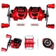 thumbnail image 2 of Sonducket Fishing Reel High Fit Sea Lightweight Baitcast Reels Mini Multifunctional Outdoor Durable Gear Supplies Fish Casting Pescar No.6, 2 of 6