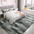 thumbnail image 2 of Arogan 6x9 Feet Area Rugs for Living Room Bedroom, Grey Soft Fluffy Shaggy Bedside Carpet, Machine Washable Indoor Floor Rug for Kids Home Decor Aesthetic, 2 of 8