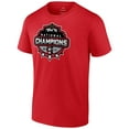 thumbnail image 2 of Men's Fanatics Red Georgia Bulldogs College Football Playoff 2021 National Champions Official Logo T-Shirt, 2 of 4