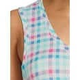 thumbnail image 4 of Secret Treasures Sleeveless Scoop Neck Printed Sleepshirt (Women's or Women's Plus) 1 Pack, 4 of 5