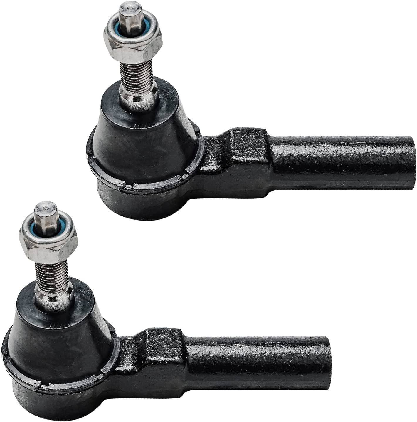 Detroit Axle - Front End 10pc Suspension Kit for 2005-2010 Ford Mustang 2006 2007 2008 2009, 2 Lower Control Arms + 2 Sway Bar Links + 4 Inner Outer Tie Rods + 2 Boots, Replacement