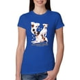 thumbnail image 1 of If It's Not a Jack Russell Terrier It's Just a Dog | Womens Dog Lover Slim Fit Junior Tee, Royal, Small, 1 of 3