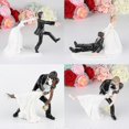 thumbnail image 3 of Figurine de Mariée et Marié en Résine Synthétique 12 Styles pour Gâteau de Mariage, 3 of 4