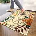 thumbnail image 5 of Fall Door Mat Fall Welcome Mats Thanksgiving Doormat Outdoor Give Thanks Door Mat Happy Pumpkin Decor Indoor30 x17, 5 of 5