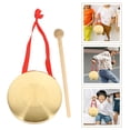 thumbnail image 1 of QUMIIRITY 1 Set Chinese Classical Musical Instruments Handheld Gong Wood Color for Musicians, 1 of 8