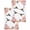 Pink White, variant on Pink Flower Kitchen Dish Towels for Drying Dishes Set of 2, Spring Floral Butterflies Birds Farmhouse Waffle Weave Microfiber Hand Tea Bathroom Towels Quick Dry & Absorbent Towel 15.7x23.6