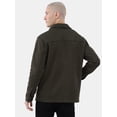 thumbnail image 3 of George Men's & Big Men's Knit Fleece Shirt Jacket, Sizes S-3XL, 3 of 5