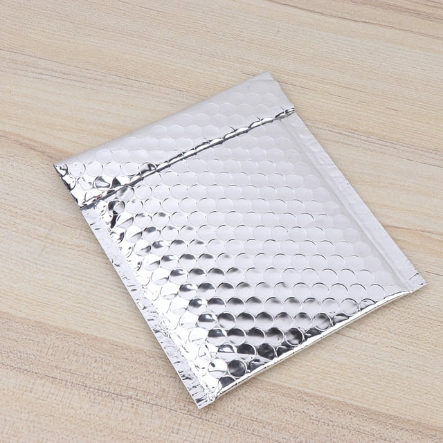 TEHAUX 28 Pcs Silver Aluminum Film Envelope Lightweight Mailers For Shipping Packing And Protecting Fragile Items