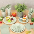 thumbnail image 4 of HBFAGFB Party Decorations Paper Plates and Cups Kitchen Utensils Set for Family Restaurants Gray, 4 of 8