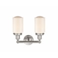 thumbnail image 2 of 616-2W-SN-G311 Innovations Lighting Dover - 2 Light Bath Vanity In Industrial Style-10 Inches Tall and 15.5 Inches Wide-Brushed Satin Nickel, 2 of 2