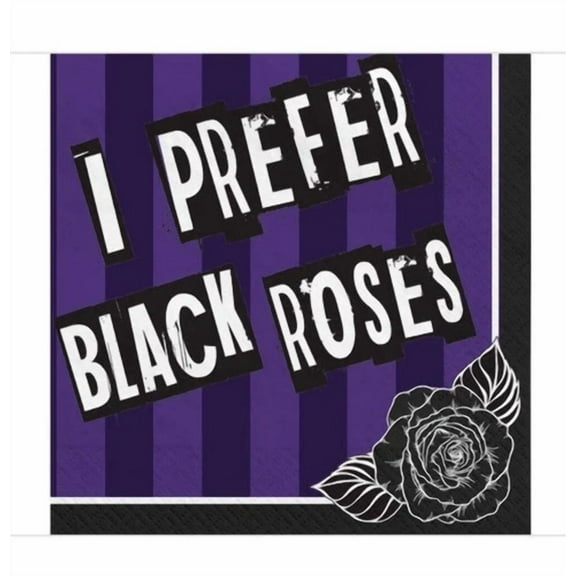 Wednesday Birthday Small Beverage Napkins, 16 Count