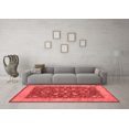thumbnail image 3 of Ahgly Company Indoor Round Persian Red Traditional Area Rugs, 5' Round, 3 of 4