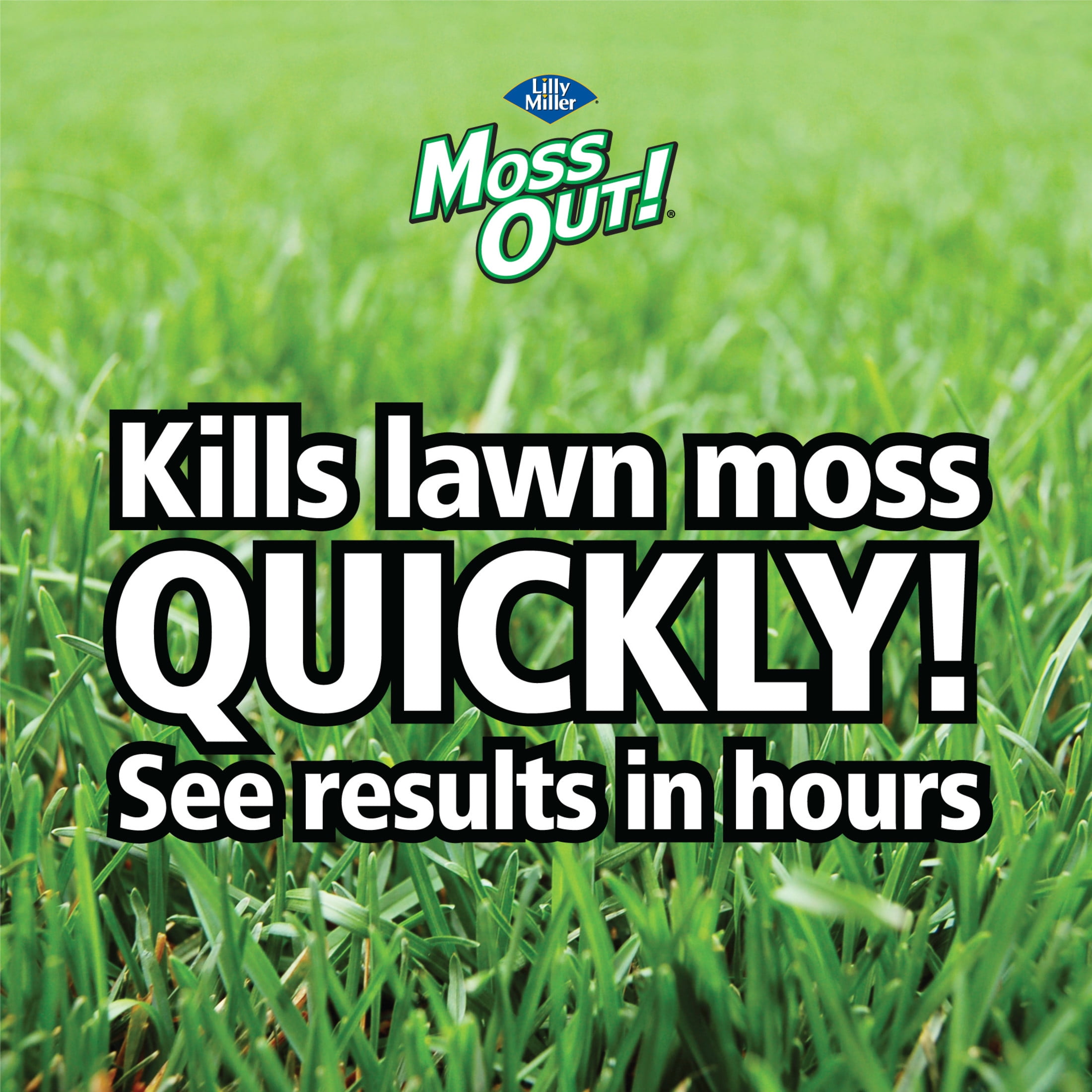 Lilly Miller Moss-Out Plus Lawn Fertilizer, 20 lb., Covers up to 5,000 sq. ft.