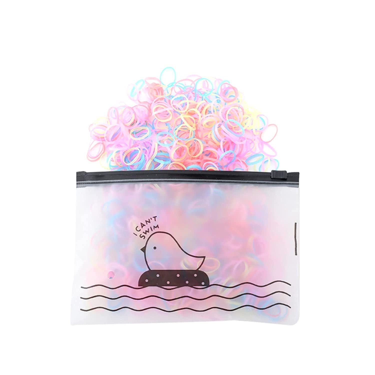 1500 Pcs Small Mini Rubber Bands Soft Elastic Bands Premium Tiny Rubber