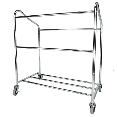 Ktaxon 3 Bag Laundry Sorter Cart Rolling Hamper Cart ...