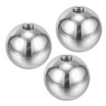 thumbnail image 1 of Uxcell M6x22mm Écrous à Bille Bouton, 3 Pcs Filetage Acier Inoxydable 304 Couvercle à Vis Rond pour Trou de Store, Argent, 1 of 6