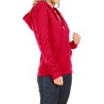 thumbnail image 2 of Women's Casual Fleece Long Sleeve Solid Pockets Full Zip-Up Jacket Hoodie, 2 of 4