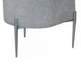 thumbnail image 5 of Armen Living Jolie Accent Chair in Blue and Silver, 5 of 11