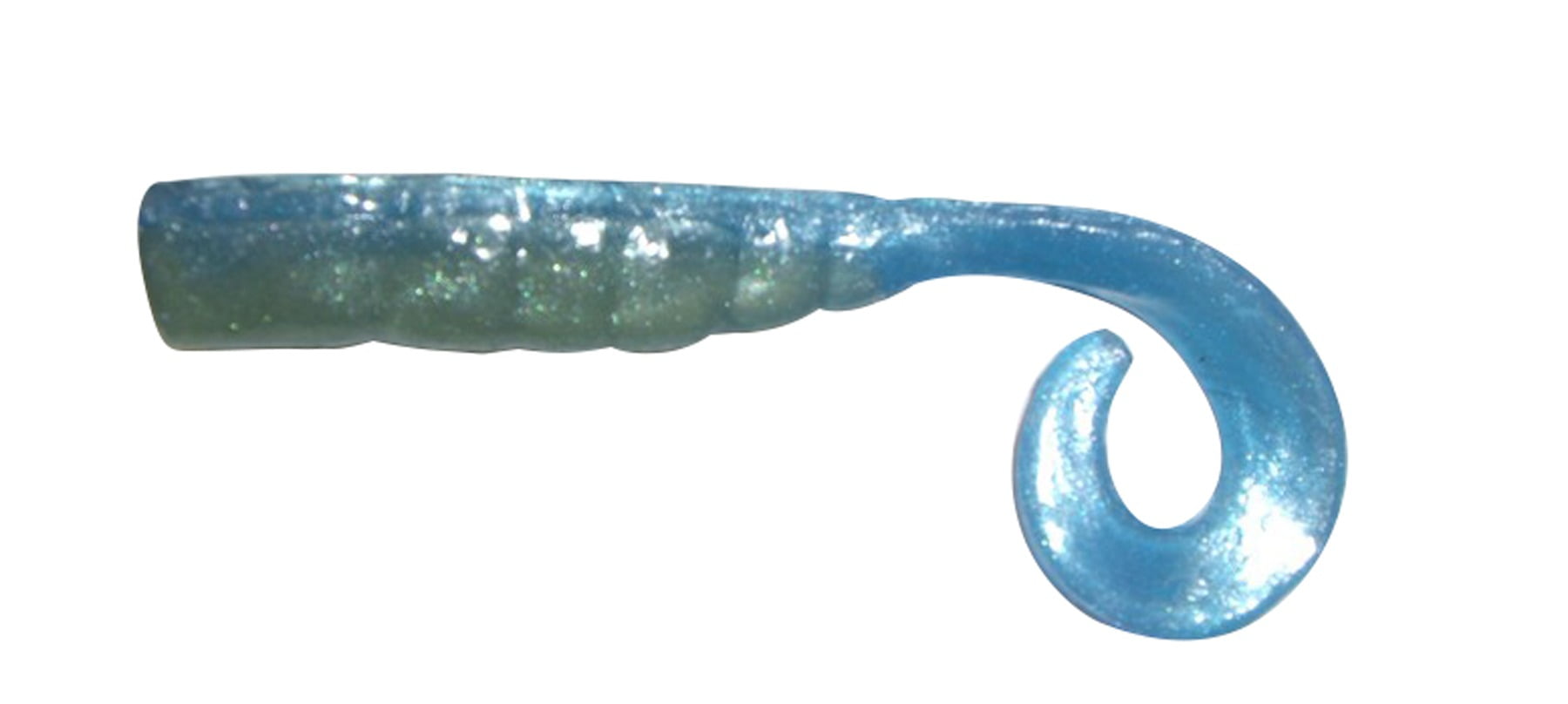 AA Worms 5 In. Shrimp Pearl White Fishing Equipment, Soft Baits