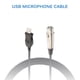 thumbnail image 4 of Cable Adaptador De Micrófono Usb Cable Conector De Cable De Audio Adecuado Para Grabar Karaoke Cantando Sweethay EL011343-00, 4 of 6