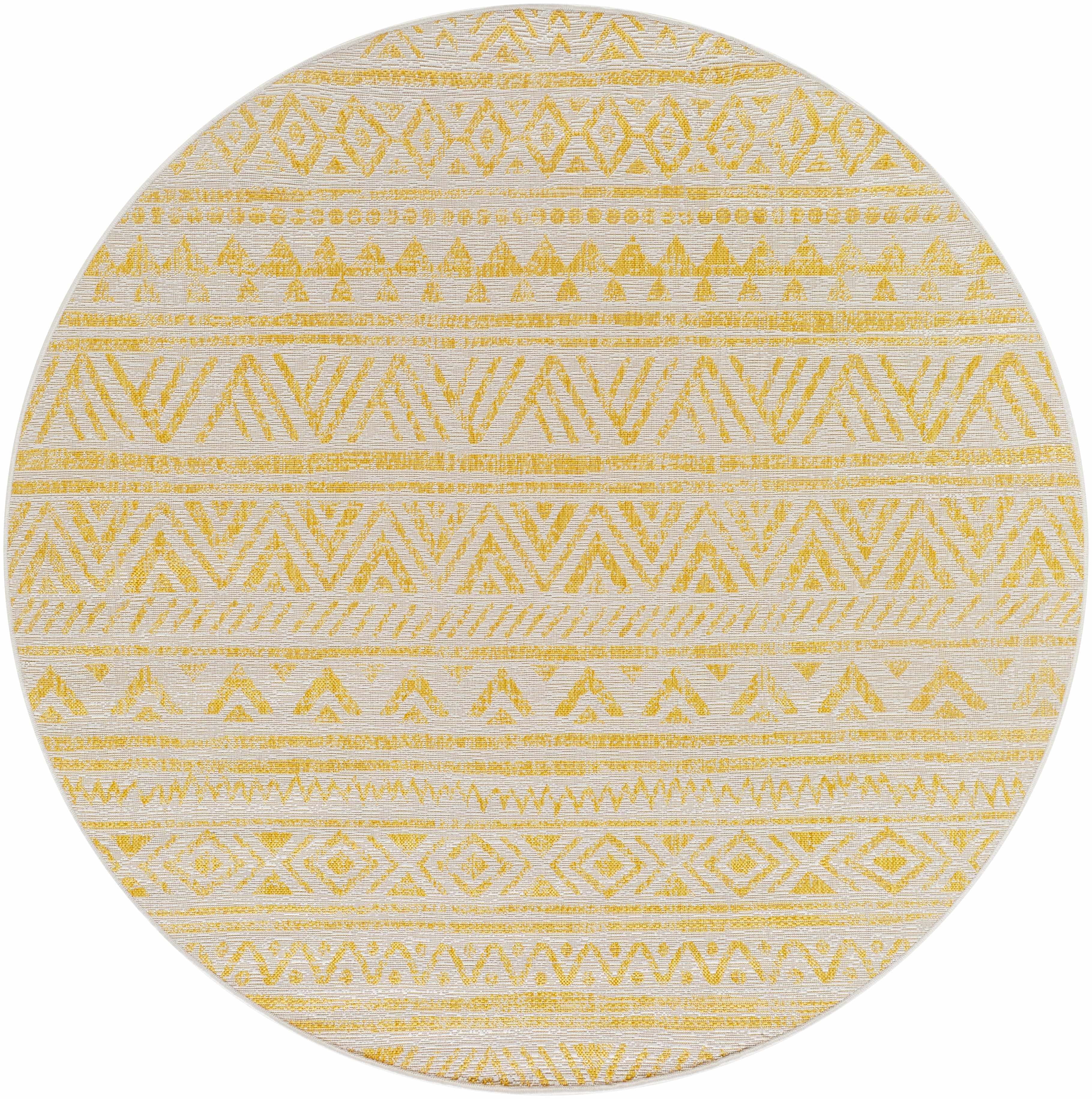 Hauteloom Haluk Hallway, Kitchen Patio Outdoor Runner Rug - Beige, Brown, Multi - 2'7" x 12'