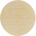 thumbnail image 6 of BoutiqueRugs Haluk Bohemian, Transitional Area Rug - Outdoor Safe - Bone, Brass, Gemstone - 7'10" Square, 6 of 8